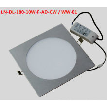 Teto conduzido abaixo da luz, 11w, 100 a 240v CA, 550 a 650lm fresco / branco morno, 3 anos de garantia Certificaço do CE ROHS